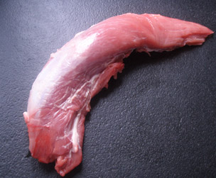  : Solomillo de cerdo raza duroc